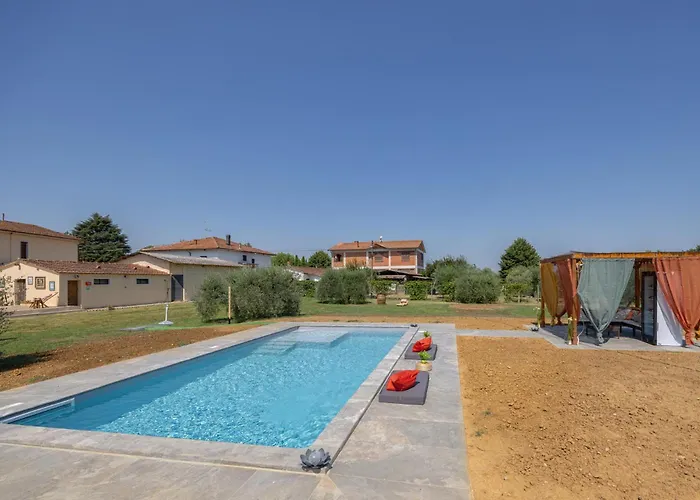 Piscina E Paradiso Adults Only Vakantiehuis Cortona
